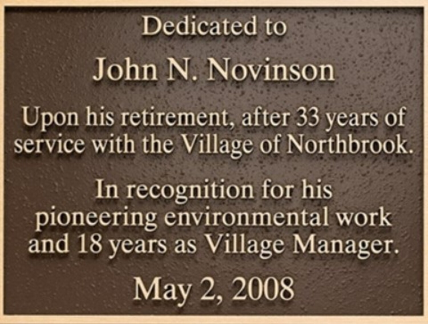 memorial plaque